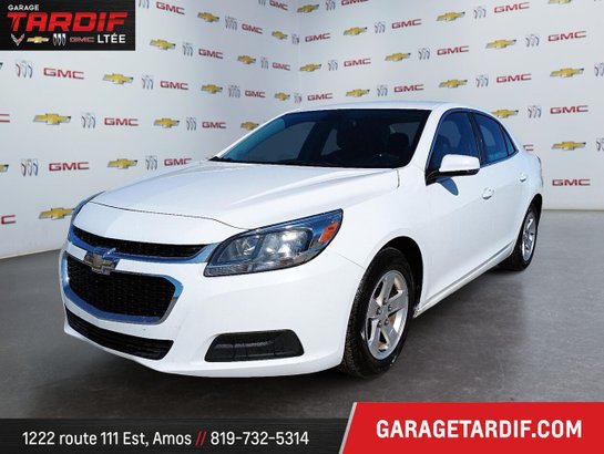 2016 CHEVROLET MALIBU LIMITED LS White