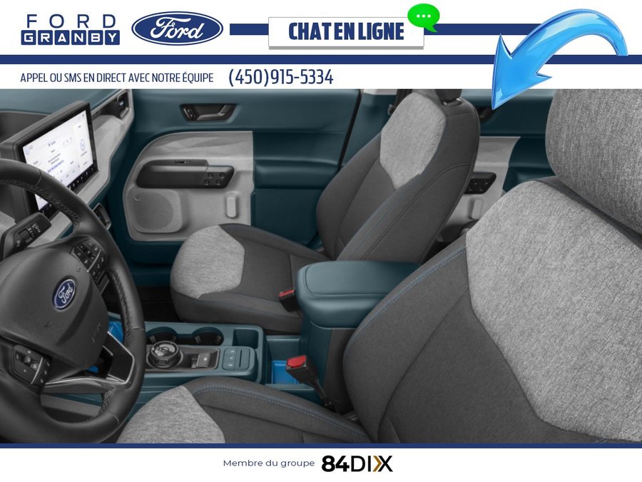 Ford Maverick XLT TI SuperCrew 2026 Blanc sidéral métallisé