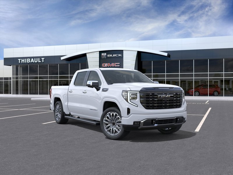 2026 GMC Sierra 1500 Denali Ultimate cabine multiplace 4RM 147 po GLACIER WHITE TRICOAT Sherbrooke - photo #0