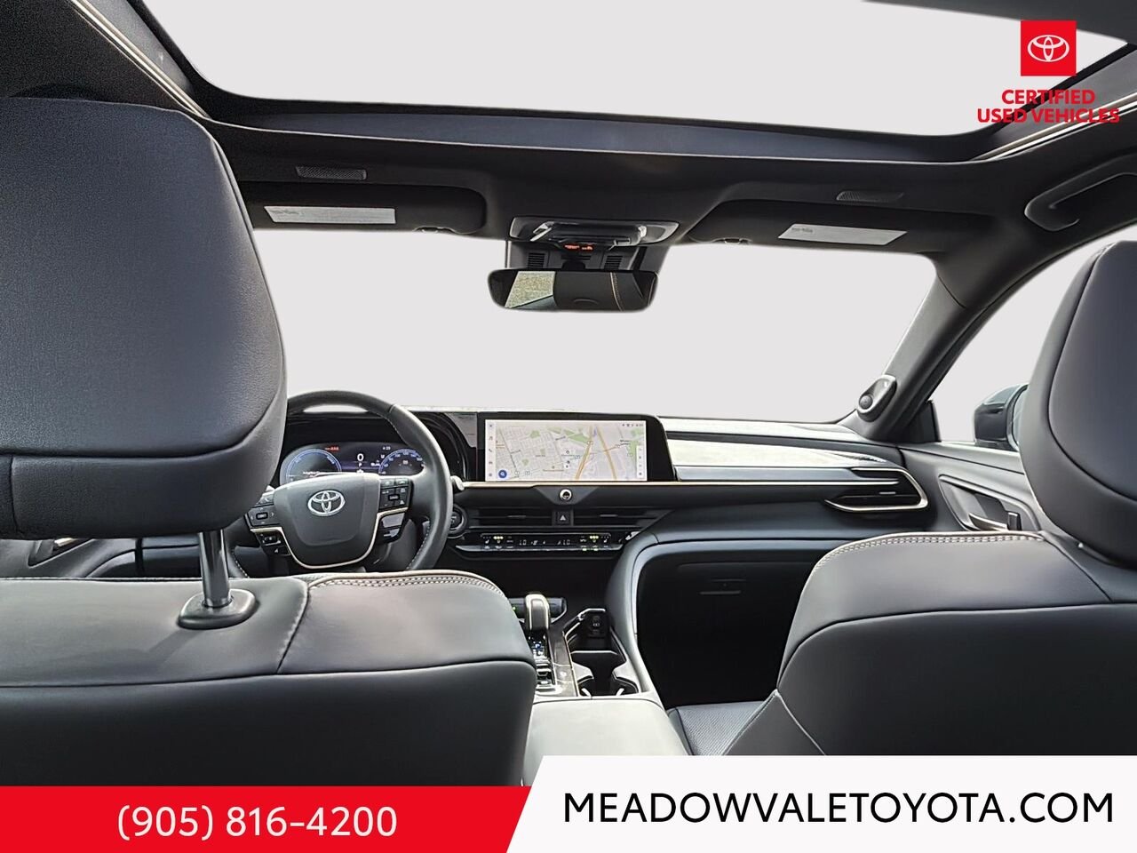 2025 Toyota CROWN + 21’’ Alloy Wheels + Adaptive Variable Suspension (AVS) + Advanced Park + Dual Exhaust Tips + Head Up Display (HUD) with NAVI + Dynamic Rear Steering + Power Trunk with Kick Sensor Black Mississauga - photo #18