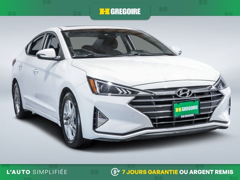 Hyundai Elantra 2020 2020 Blanc