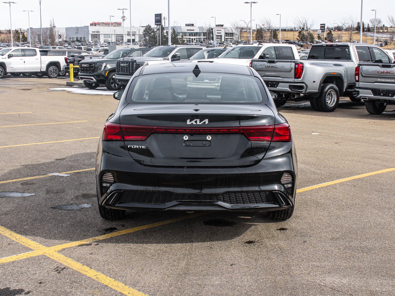 2024 Kia Forte EX IVT Black Sherwood Park - photo #6