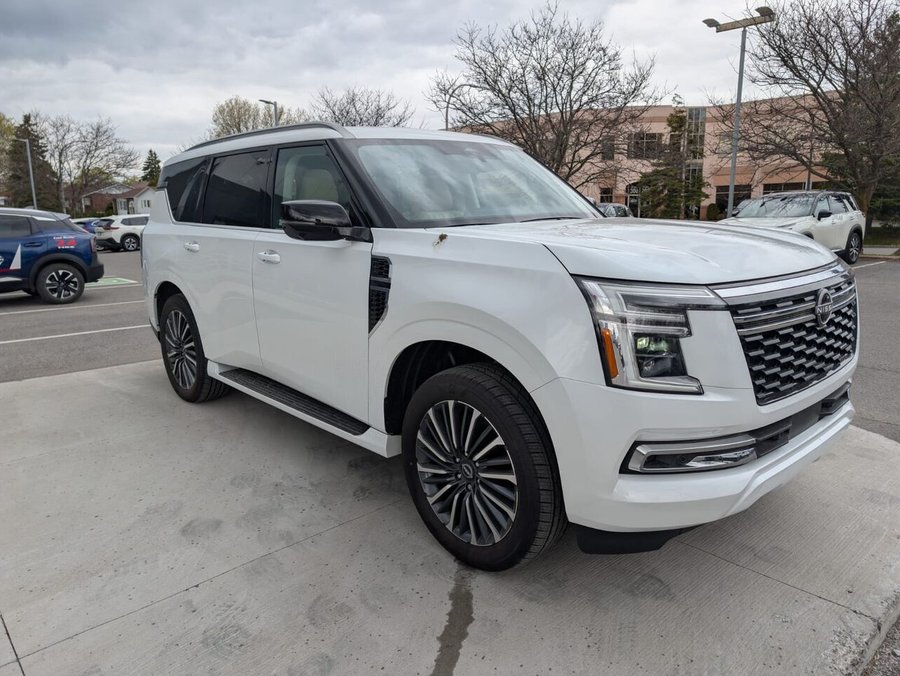 2026 NISSAN Armada 2026 Everest White Pearl Tricoat