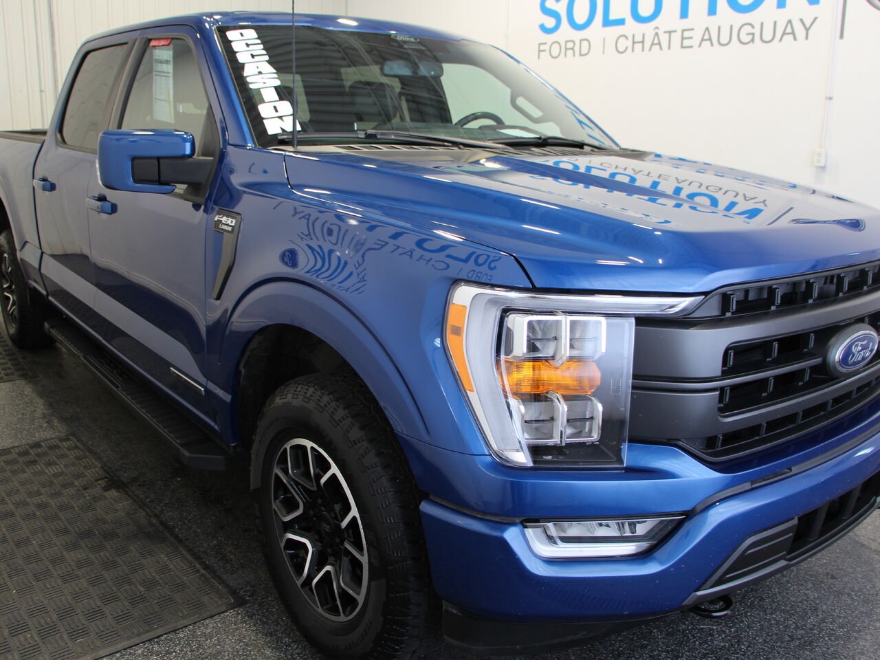 2022 Ford F-150 SUPERCREW LARIAT Blue Châteauguay - photo #1