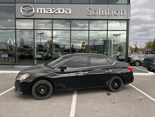 2016 NISSAN SENTRA SV Black
