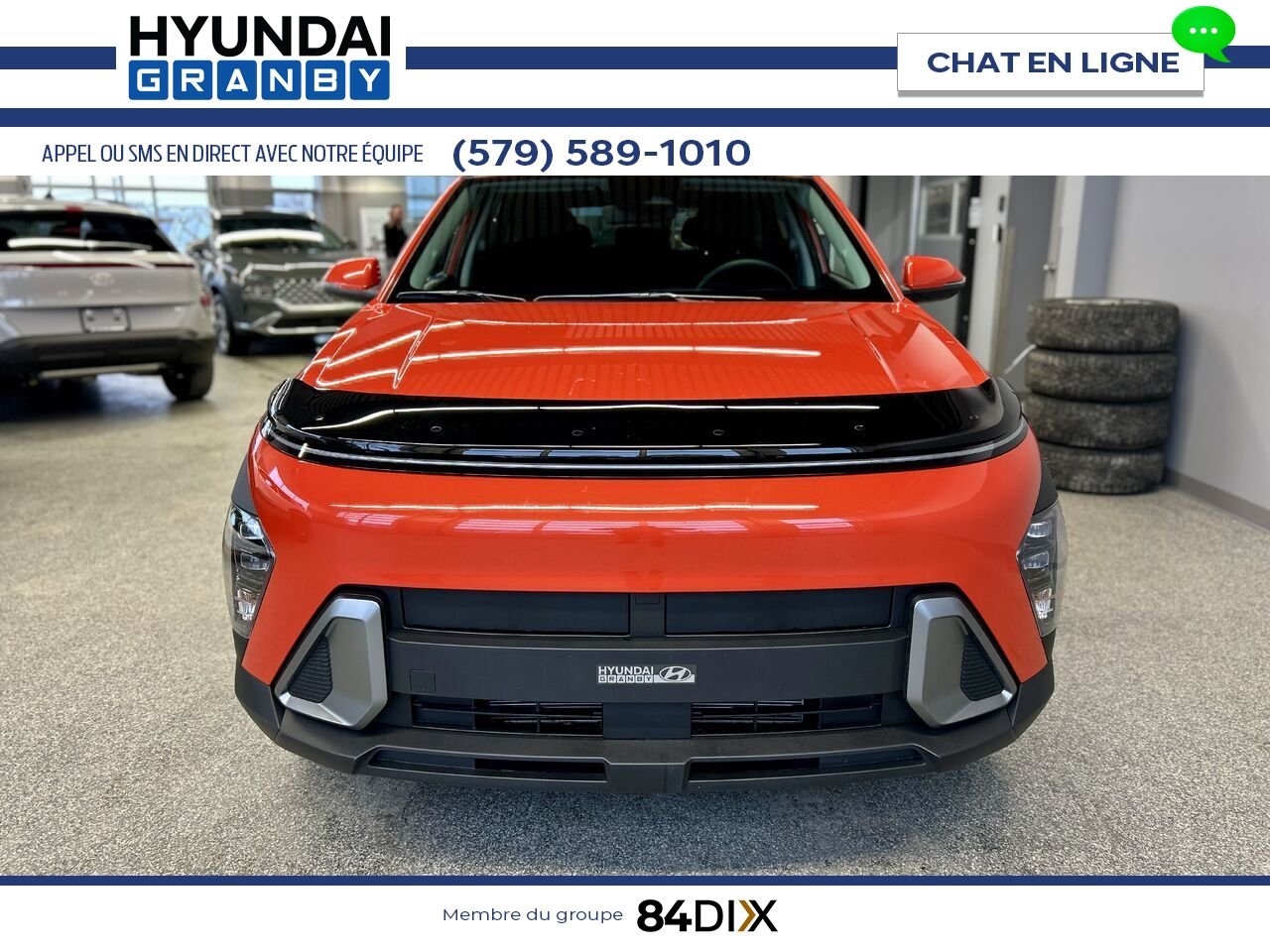 2026 Hyundai Kona Orange Granby - photo #2