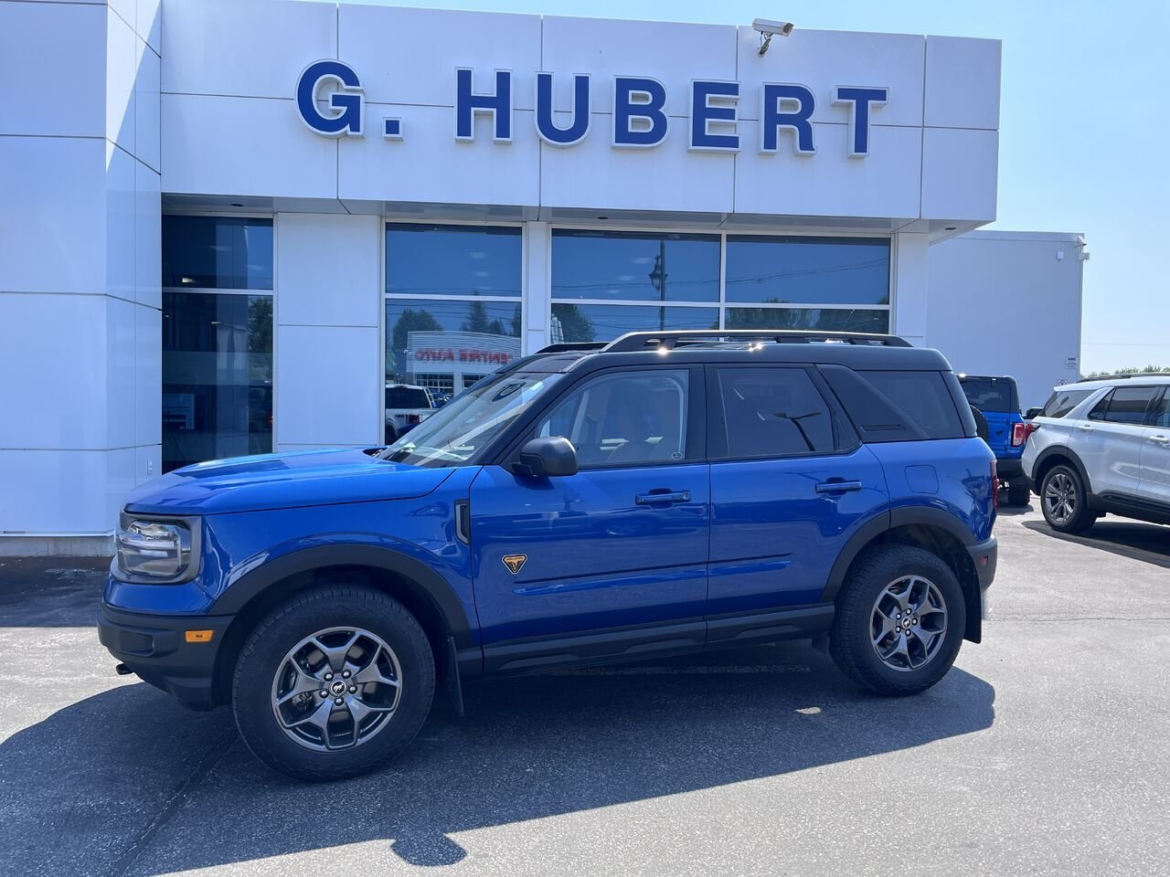 2023 Ford Bronco Sport Blue Mont-Laurier - photo #7