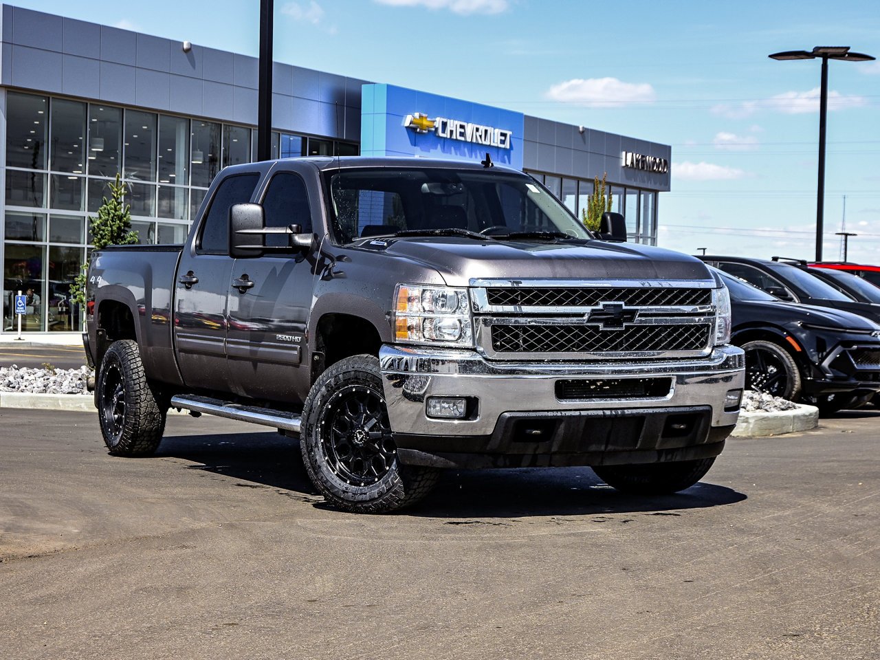 2013 Chevrolet Silverado 2500HD 4WD Crew Cab 153 LTZ Brown Sherwood Park - photo #1
