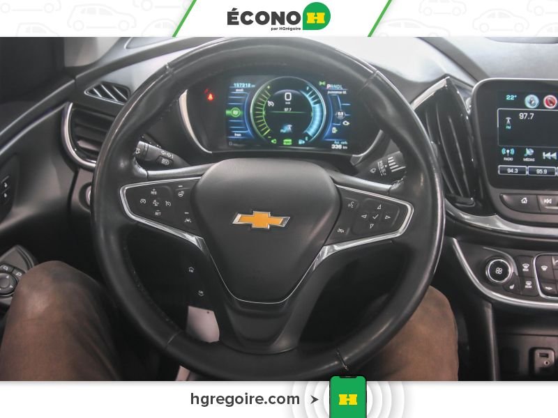 Chevrolet Volt 726798A | PREMIER HYBRIDE A/C CUIR GR ELECT MAGS 2017 Noir Laval - photo #14