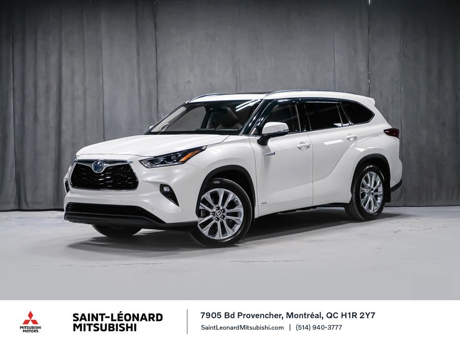 Toyota Highlander HYBRID LIMITED AWD 2021 Blanc