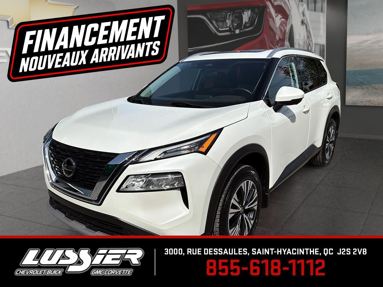 2021 NISSAN ROGUE SV White Saint-Hyacinthe - photo #0