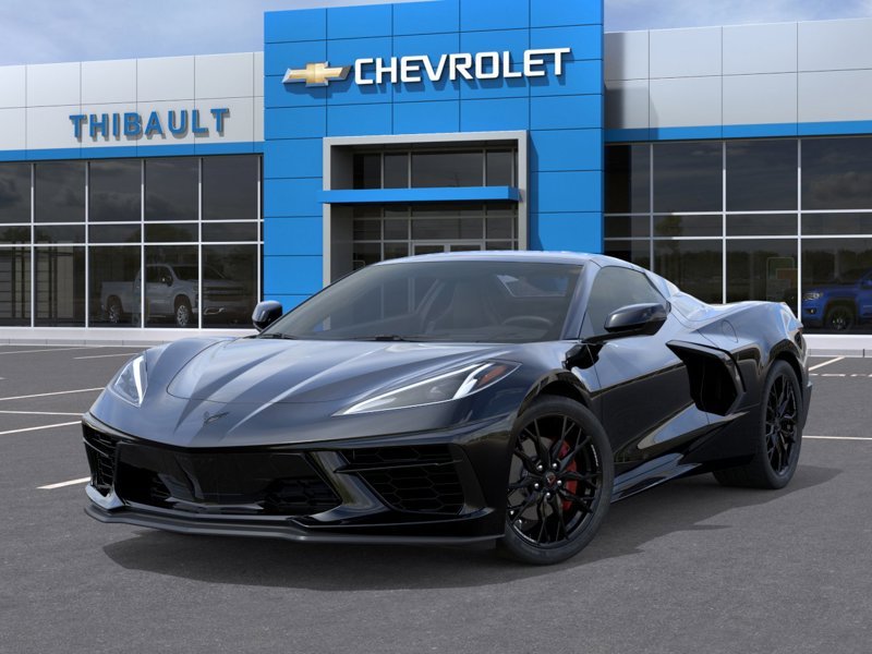 CHEVROLET CORVETTE Stingray cabriolet 2 portes avec 1LT 2027 Noir Sherbrooke - photo #5