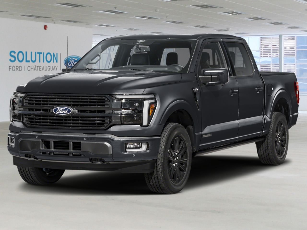 Ford F-150 PLATINUM SUPERCREW 4RM CAISSE DE 5,5 PI 2026 Noir agate métallisé Châteauguay - photo #0