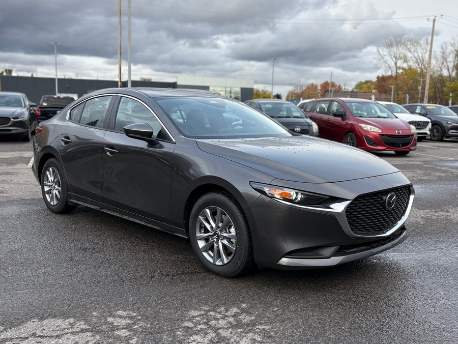 2025 MAZDA Mazda3 2025 Machine Grey Metallic