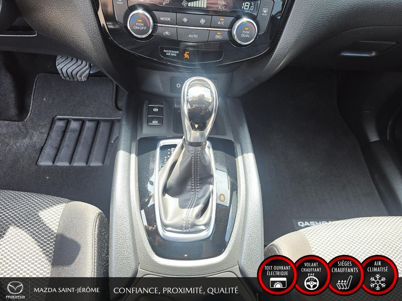 Nissan Qashqai SV | AWD | TOIT OUVRANT | MAGS | 2022 Gris Saint-Jérôme - photo #19