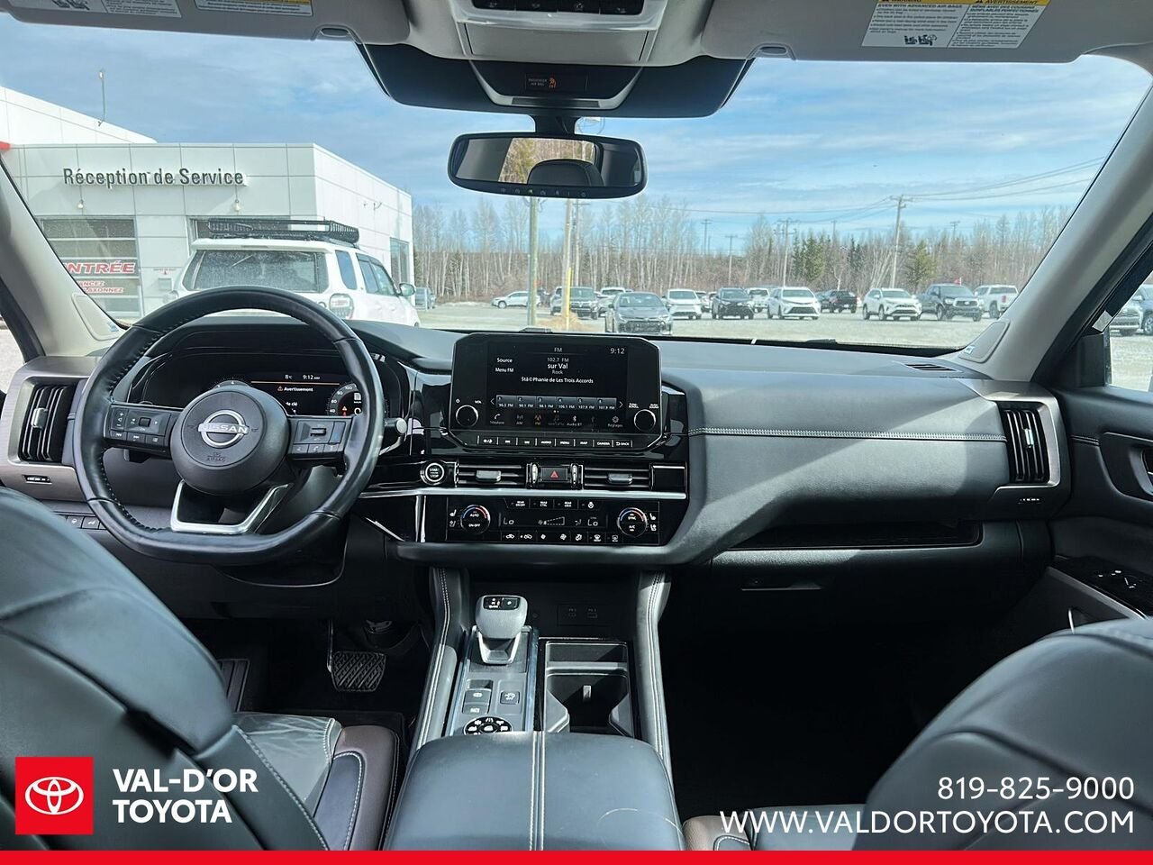 2022 Nissan Pathfinder Platinum 4 RM Blue Val-d'Or - photo #9