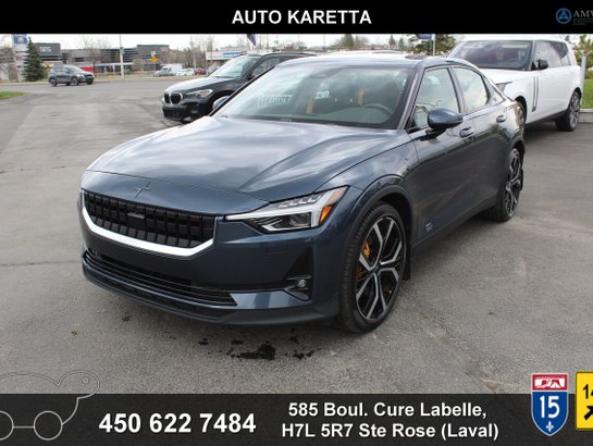 Polestar 2 2021 2021 Bleu