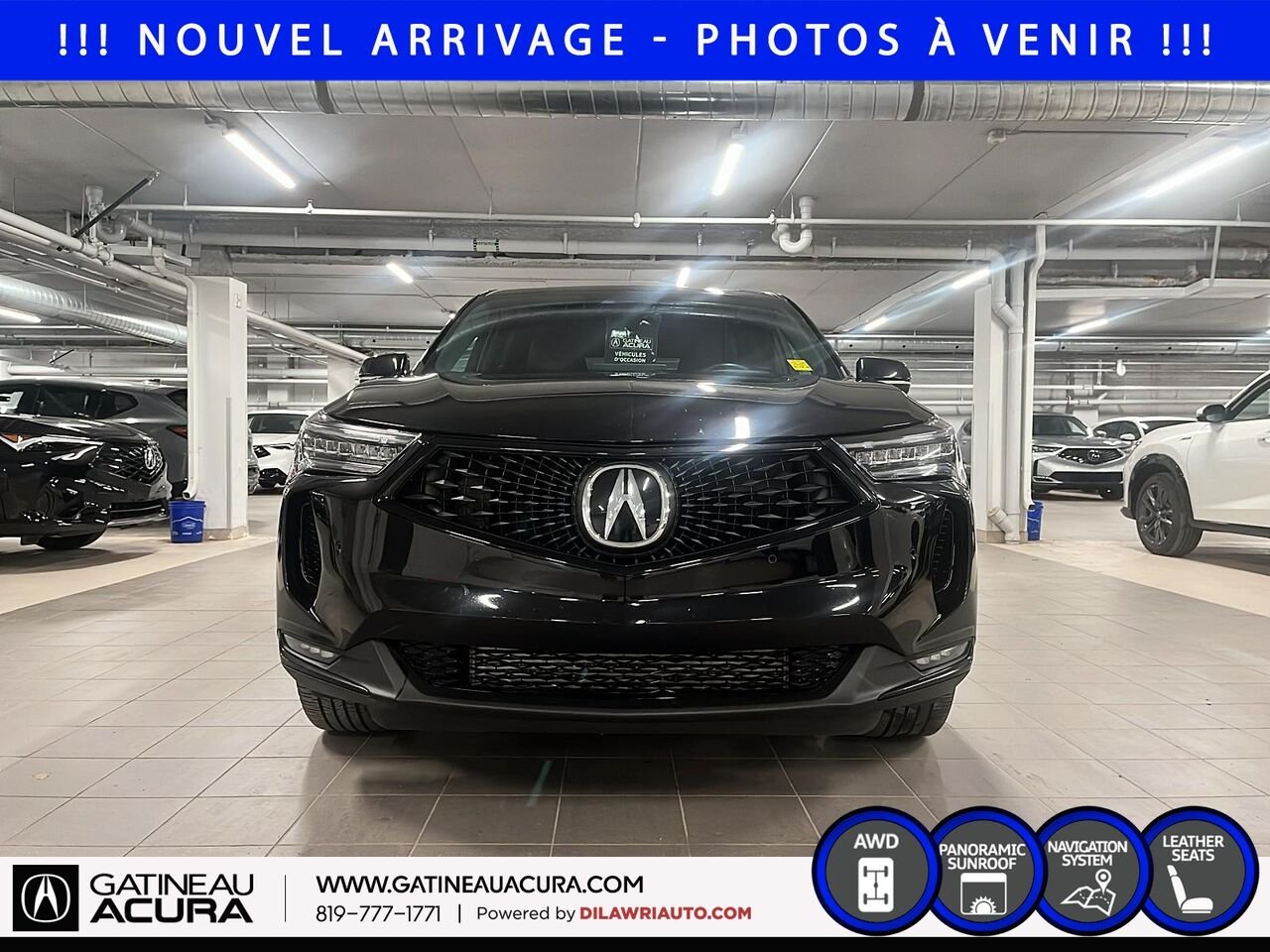Acura RDX A-Spec SH-AWD 2022 Noir Gatineau - photo #1