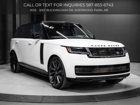 2023 Land Rover Range Rover 2023 White