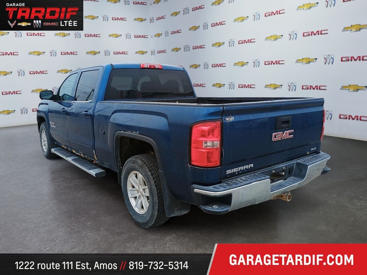 GMC SIERRA 4RM, CAISSE 46238A 2016 Bleu Amos - photo #3