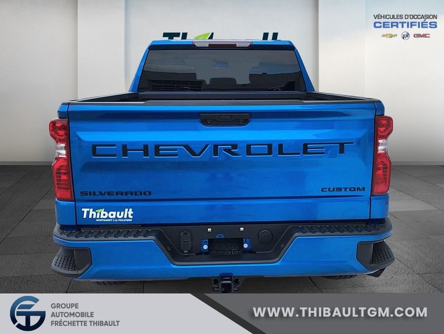CHEVROLET SILVERADO Custom cabine multiplace 4RM 157 po 2023 Bleu