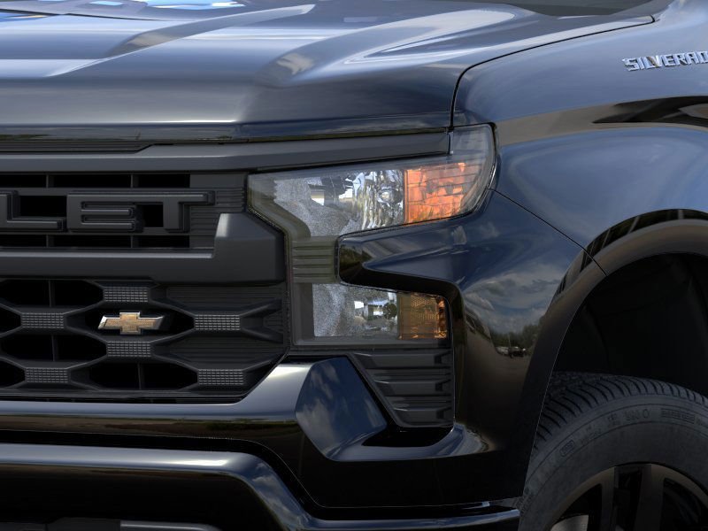 2026 CHEVROLET Silverado 1500 Custom cabine multiplace 4RM 157 po Black Gatineau - photo #9