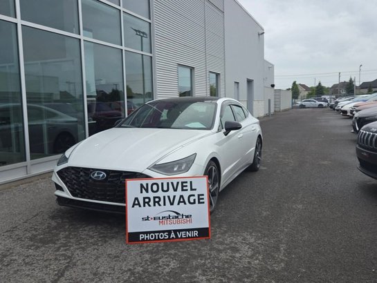 2022 Hyundai Sonata 1.6T Sport-TOIT PANORAMIQUE-SIÈGES EN CUIR ET SUÈDE CHAUFFANTS-VOLANT CHAUFFANTS White