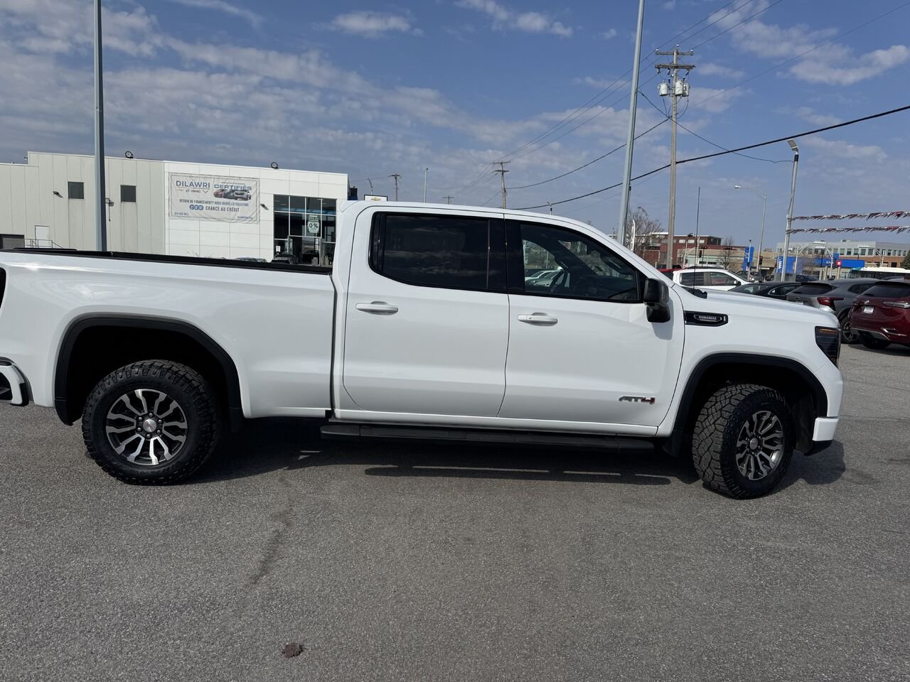 2023 GMC SIERRA 1500 AT4 AT4 cabine multiplace 4RM 157 po White Gatineau - photo #22