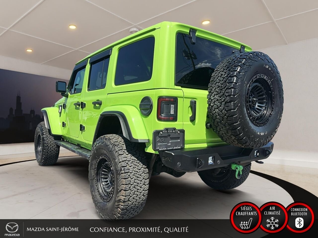Jeep Wrangler 2021 Vert Saint-Jérôme - photo #7