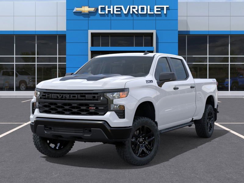 2026 CHEVROLET Silverado 1500 Custom Trail Boss cabine multiplace 4RM 157 po Summit White Gatineau - photo #5