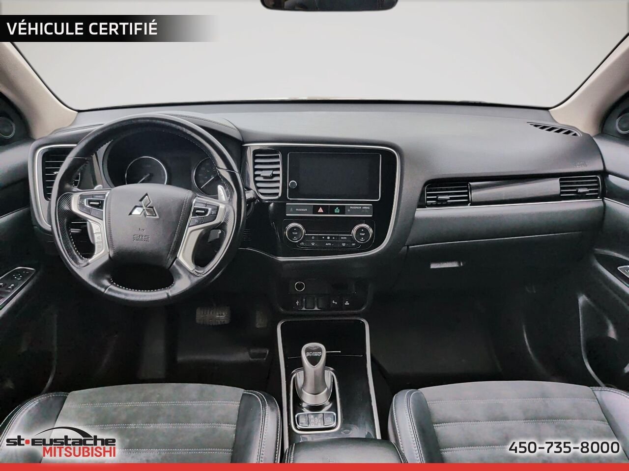 Mitsubishi Outlander PHEV 2019 Brun Saint-Eustache - photo #7