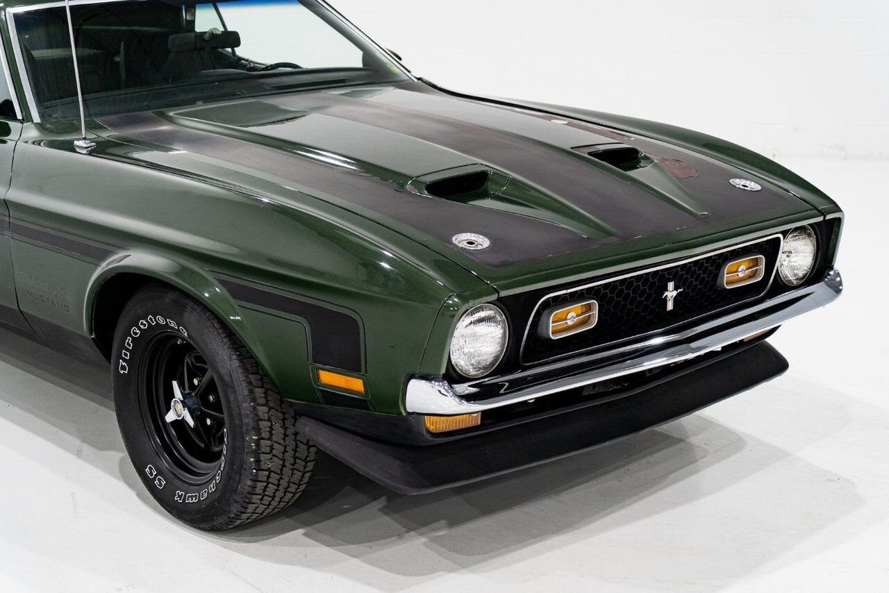 Ford Mustang * PRIX EN USD * Boss 351 Project Car 1971 Vert Montréal - photo #25