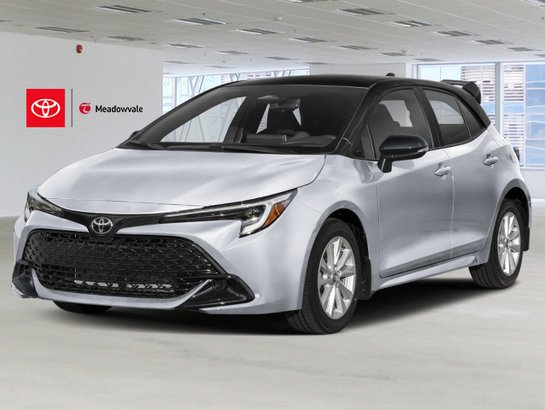 2026 Toyota COROLLA HATCHBACK 2026 CLASSIC SILVER METALLIC WITH BLACK ROOF