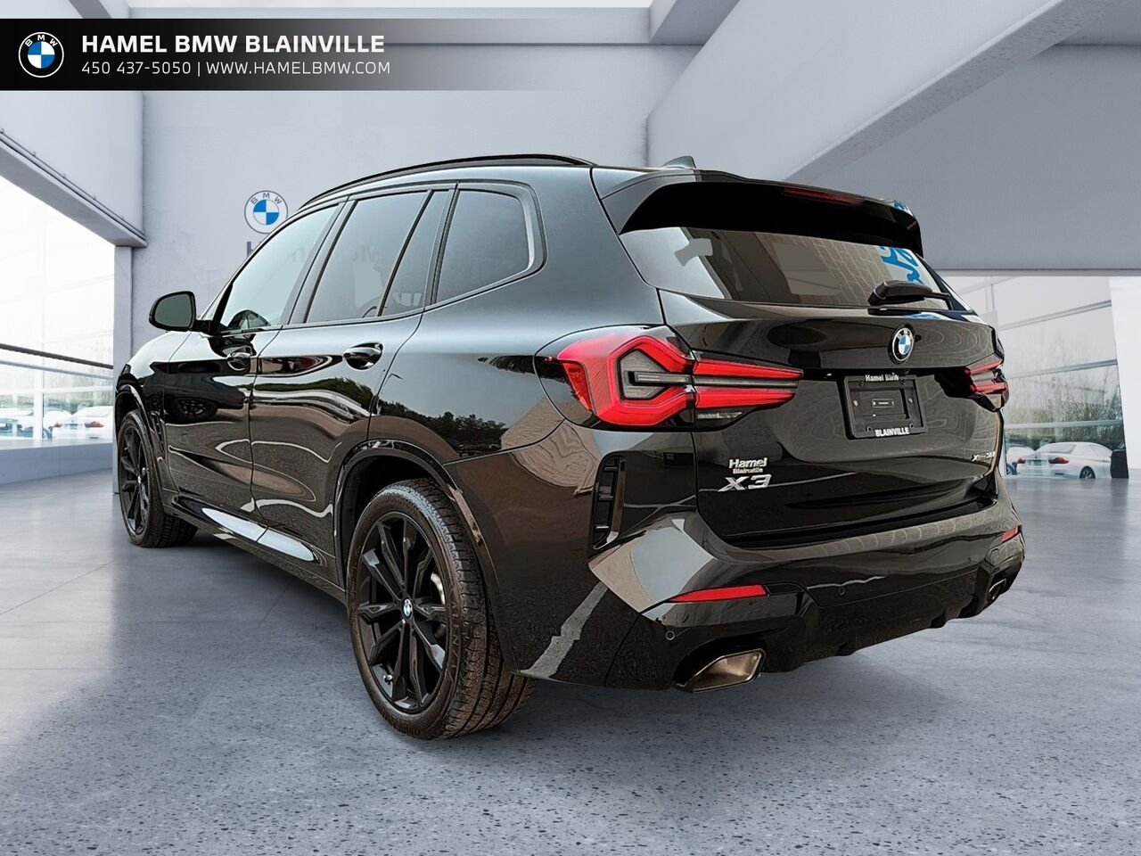 BMW X3 xDrive30i véhicule d'activités sportives 2024 Noir Blainville - photo #3