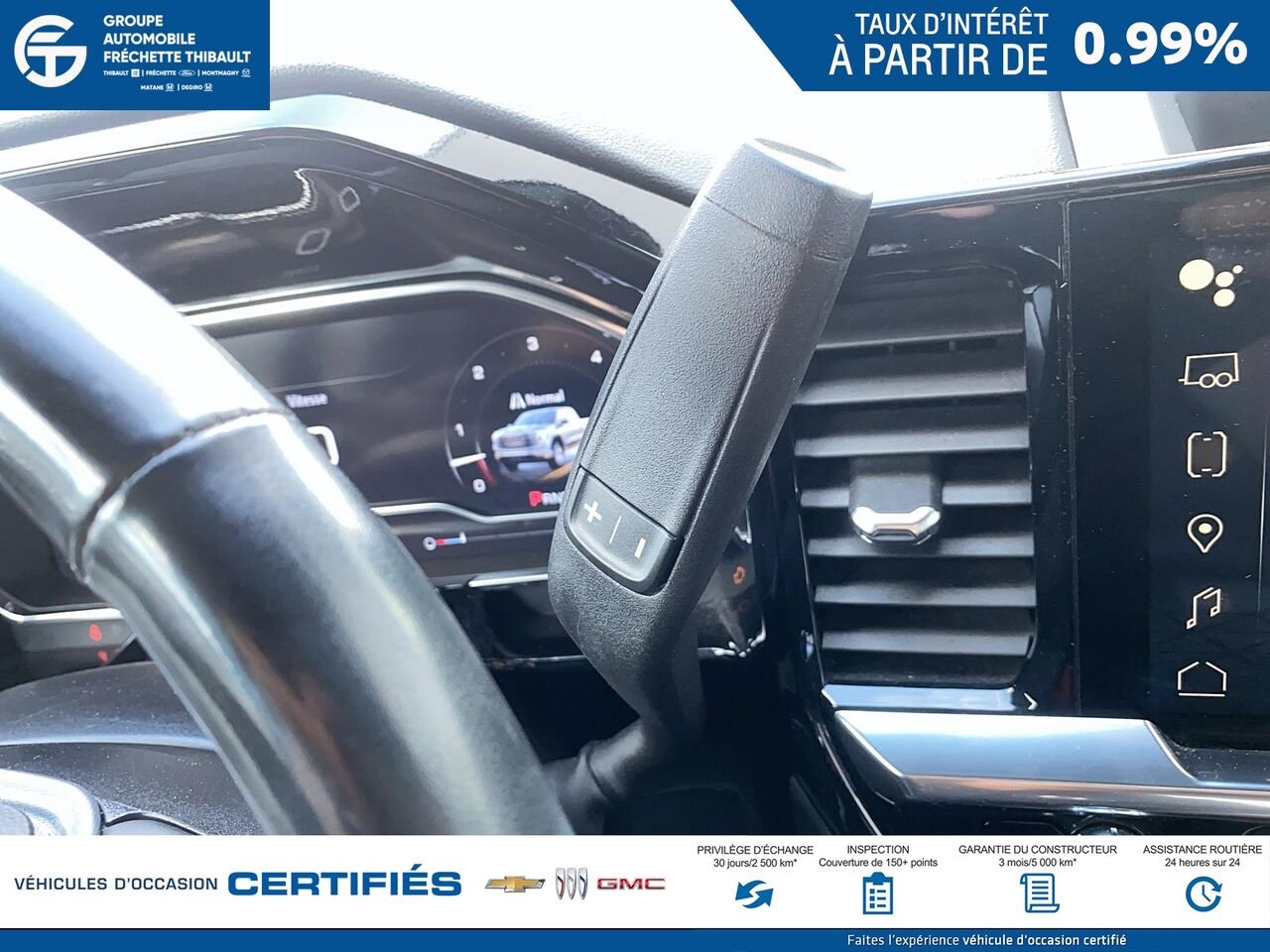 GMC SIERRA SLE cabine multiplace 4RM 157 po 2024 Gris Montmagny - photo #14