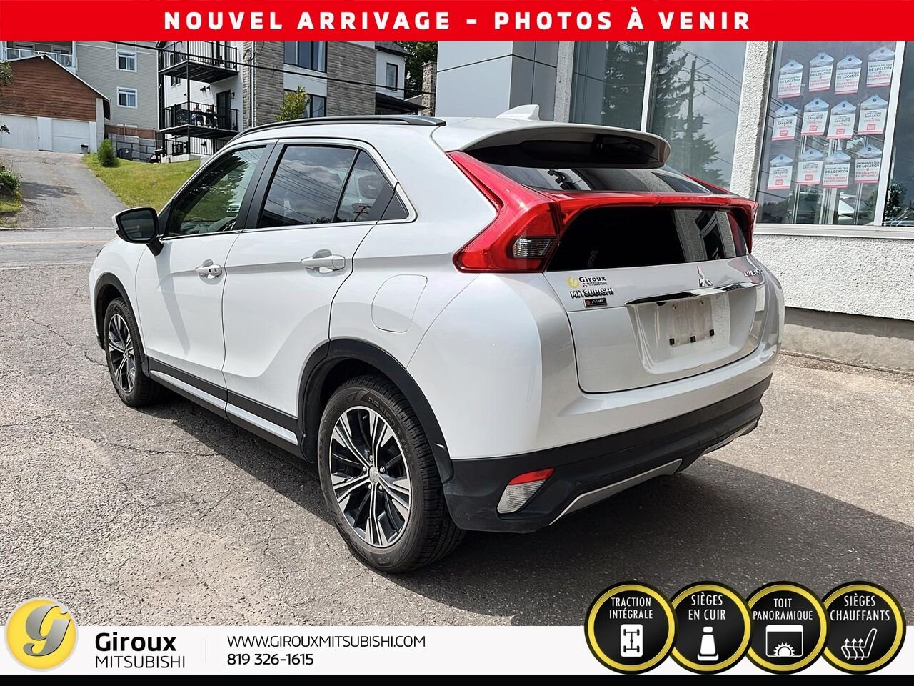 2018 MITSUBISHI ECLIPSE CROSS GT S-AWC BLANC DIAMANT(W13) Sainte-Agathe-des-Monts - photo #2