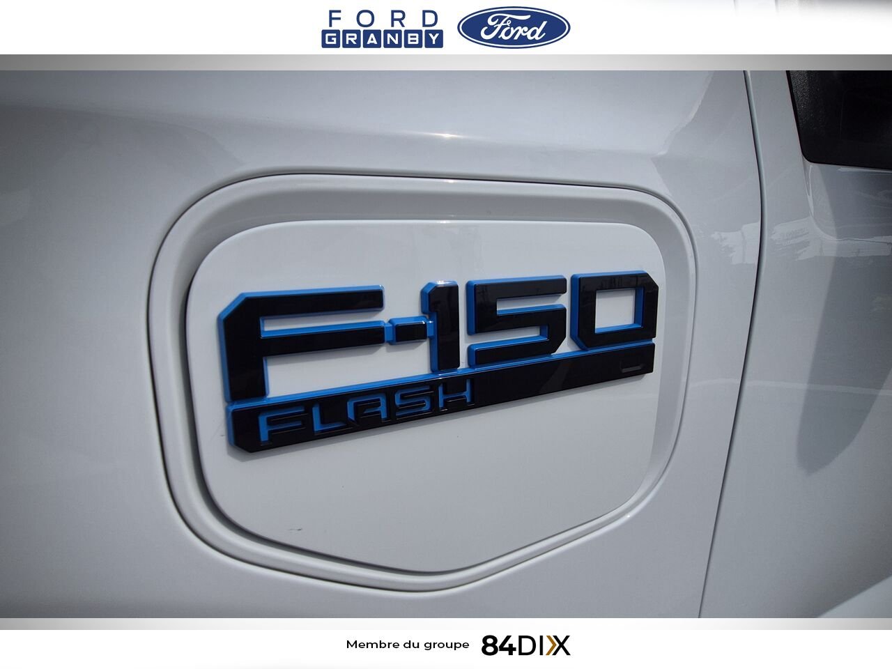 2024 Ford F-150 Lightning White Granby - photo #15