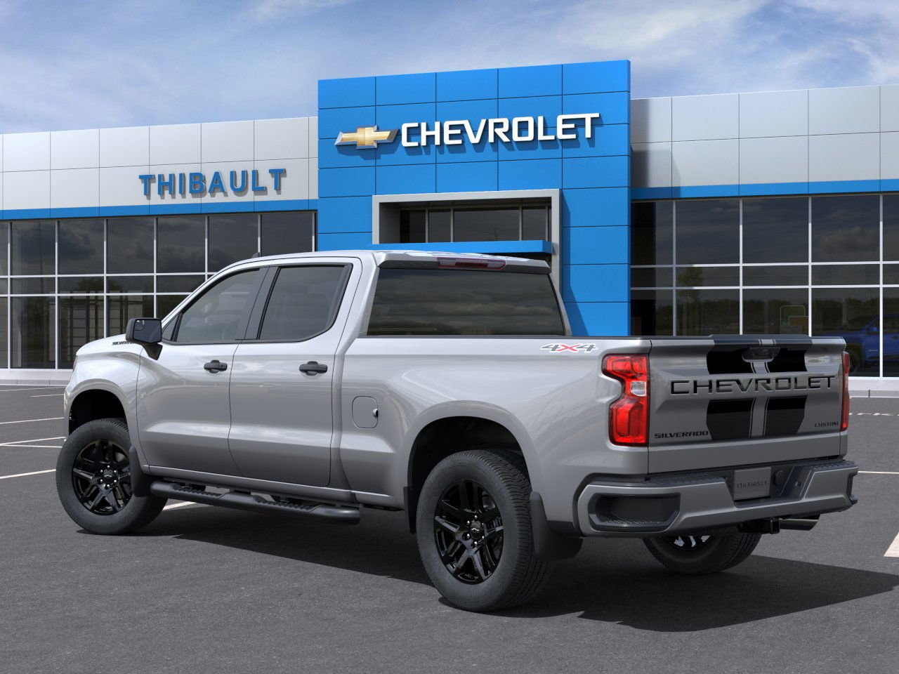 Chevrolet Silverado 1500 Personnalisée 2025 Gris sterling métallisé Granby - photo #2