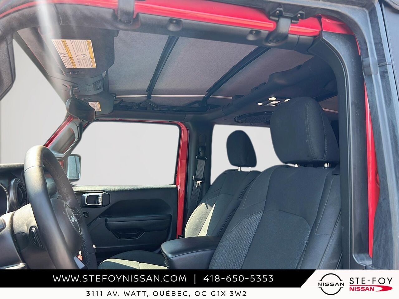 2023 Jeep Wrangler SPORT Red Ste-Foy - photo #16