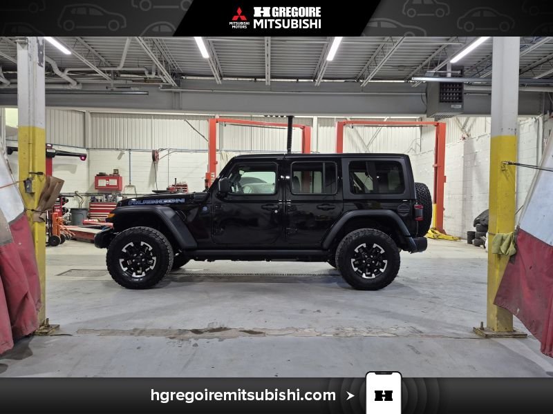 Jeep Wrangler MH4355 | Rubicon Hybride * 4x4* Mags * Camera * Carplay * 2024 Noir Laval - photo #4