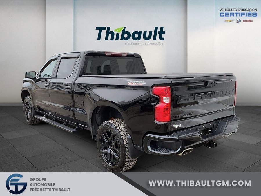 CHEVROLET SILVERADO Custom Trail Boss cabine multiplace 4RM 157 po 2022 Noir
