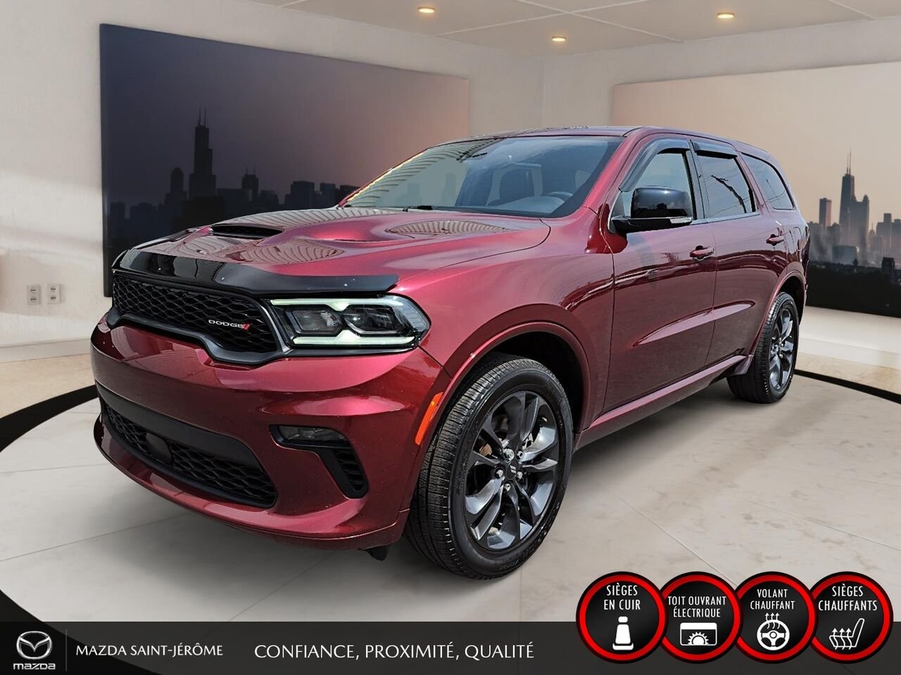Dodge Durango 2022 Rouge Ste-Agathe des Monts - photo #0