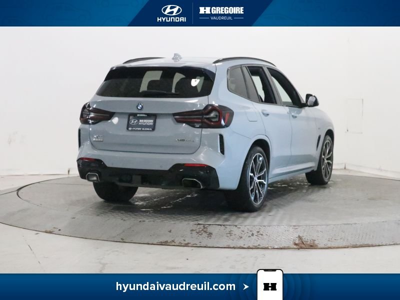 2022 BMW X3 Grey Saint-Eustache - photo #10