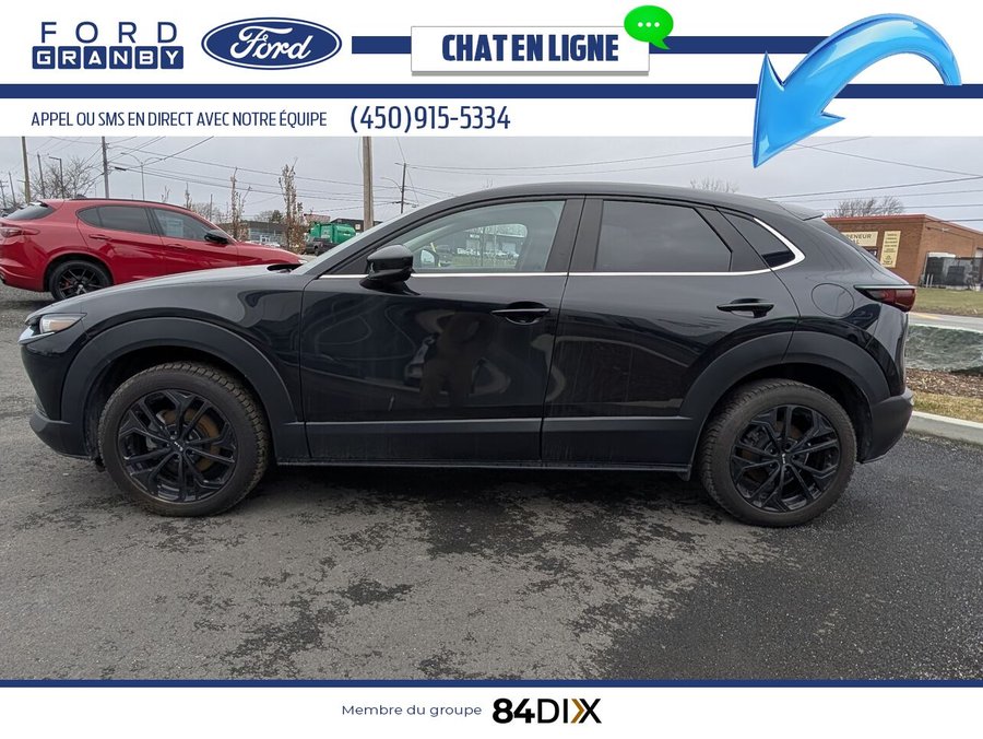 Mazda CX-30 GS AWD, SIEGES ET VOLANT CHAUFFANTS 2023 Noir