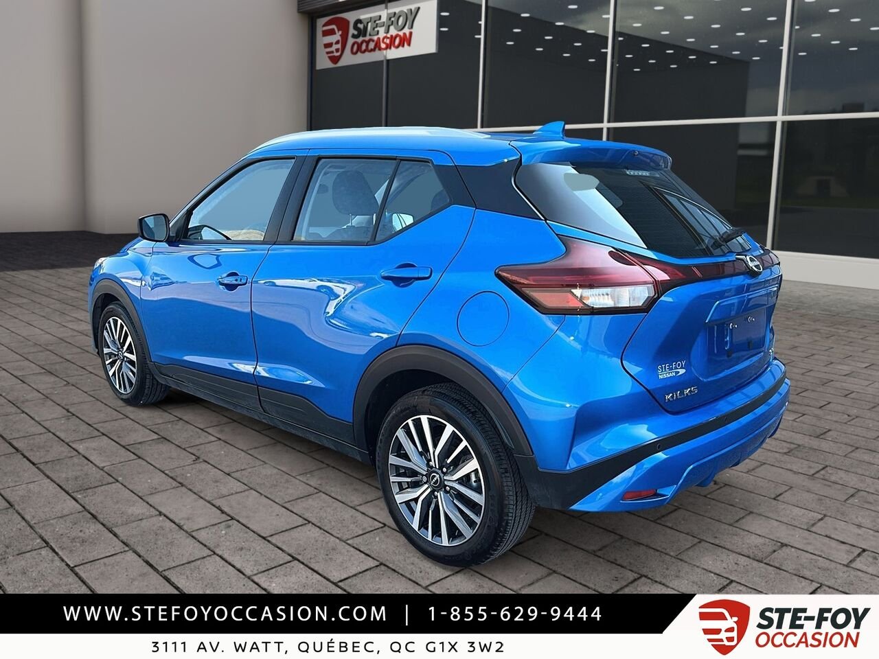 Nissan Kicks SV TA 2024 Bleu Québec - photo #3