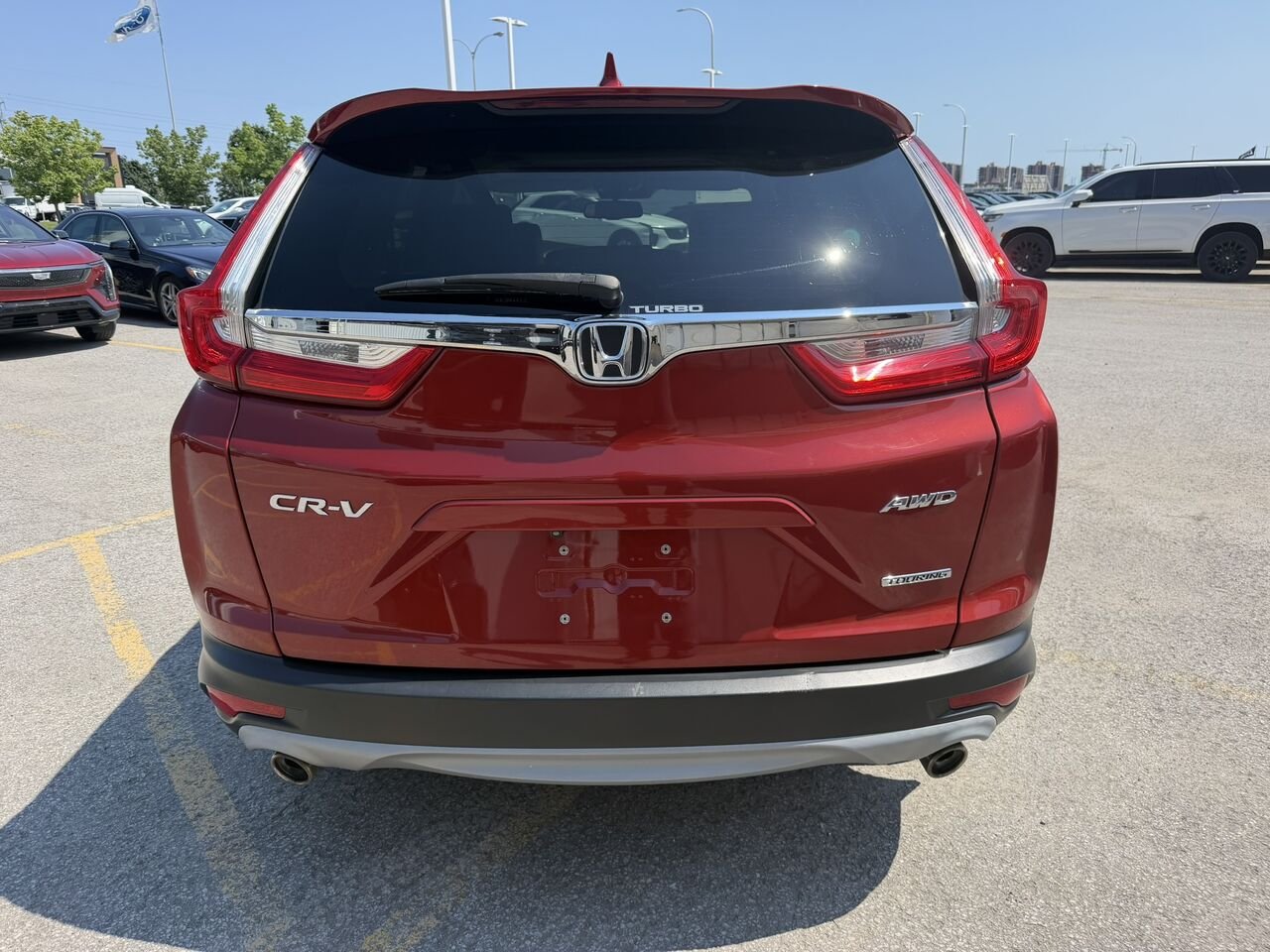 2017 Honda CR-V TOURING AWD Red Laval - photo #9