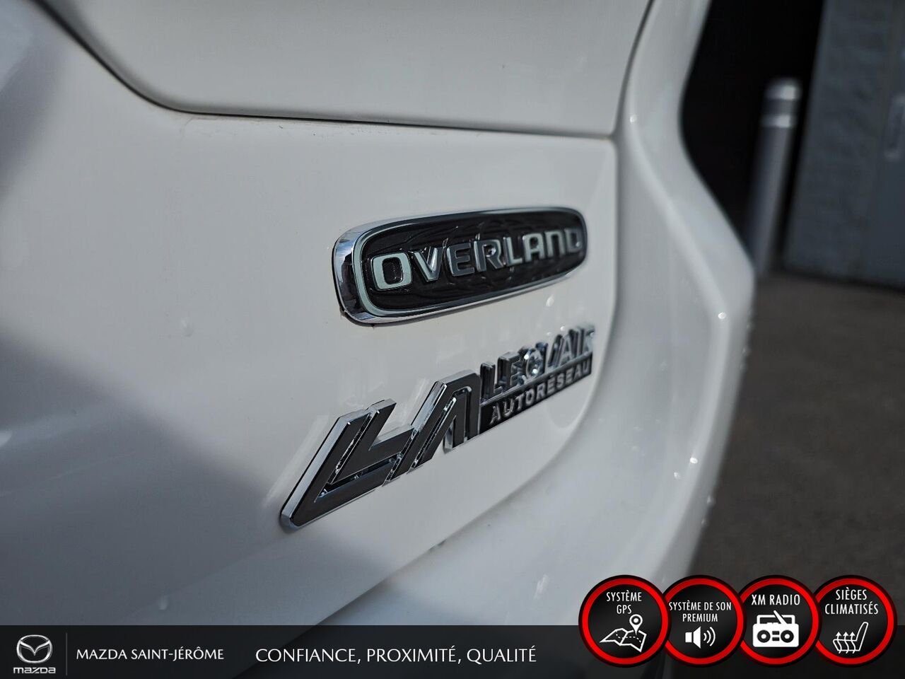 2023 Jeep Grand Cherokee Overland | TOIT PANORAMIQUE | CUIR | 4X4 | White Saint-Jérôme - photo #8