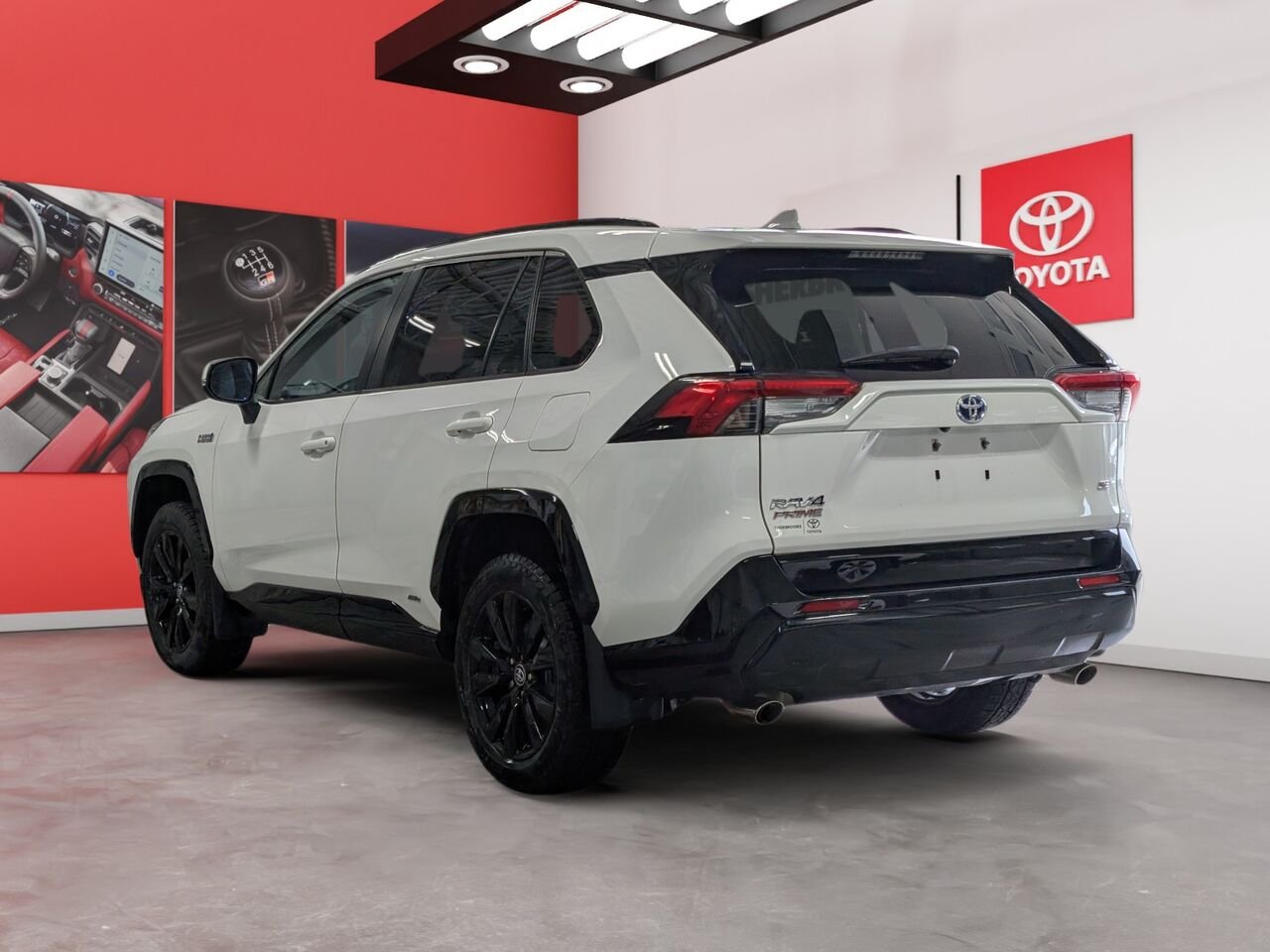 Toyota RAV4 Prime SE/SIÈGES CHAUFFANTS/VOLANT CHAUFFANT/AC/BLUETOOTH/CAMERA DE RECUL 2021 Blanc Sherbrooke - photo #4