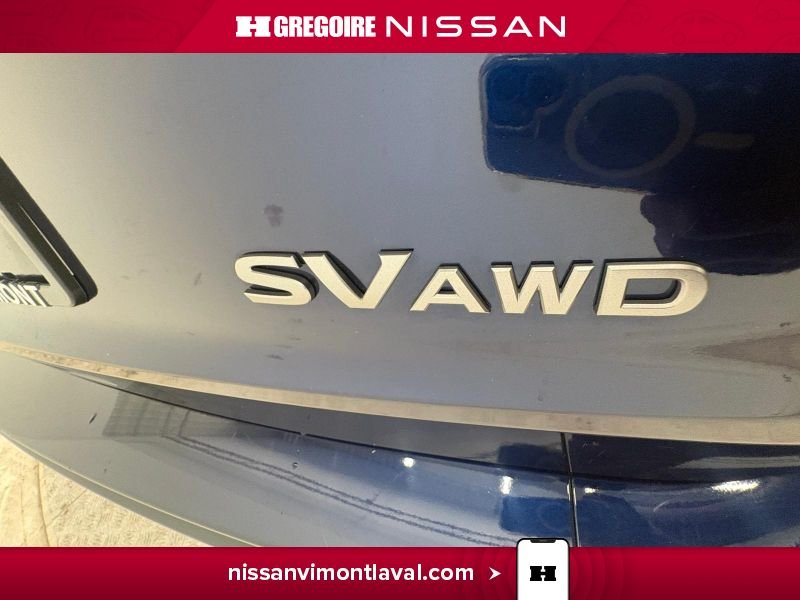 Nissan Rogue VM3579 | SV Moonroof AWD CARPLAY A PARTIR DE 2.99% 2024 Bleu Laval - photo #12