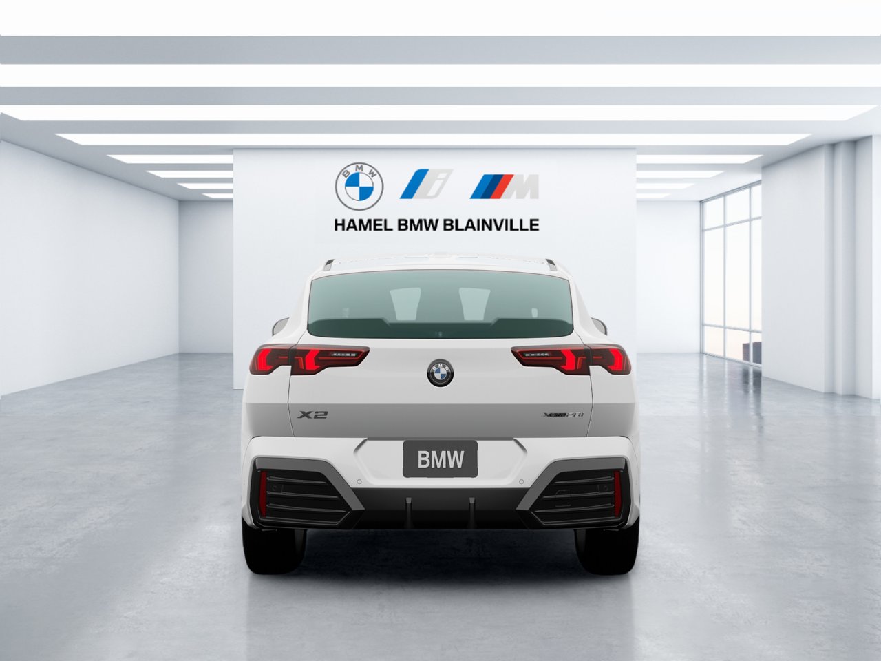 2026 BMW X2 xDrive28i Alpine White Non-Metallic Blainville - photo #4